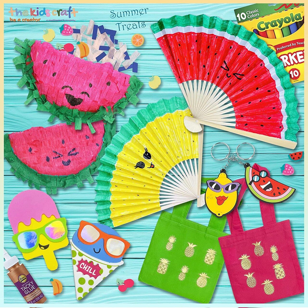 Summer Treats The Kids Craft DIY Crafts Box
